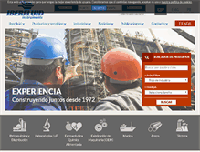 Tablet Screenshot of iberfluid.com